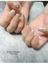 プライベート ネイルサロン マーマ(murmur)/ぷっくりフラワーデザイン