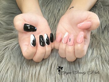 シュガービューティーネイルズ(Sugar Beauty Nails)/ボーダーネイル