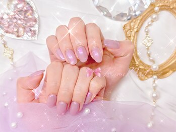 ワンホンネイル 新宿(Rumi Nail)/ミラー/オーロラ/ワンホンネイル