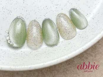 ネイルサロン アビー 宮益坂店(abbie)/ミントマグネット¥10989