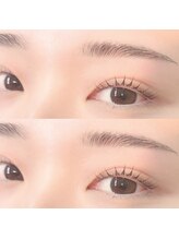 メコット(mecotto)/アイブロウ+パリジェンヌ