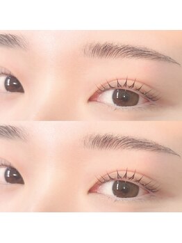 メコット(mecotto)/アイブロウ+パリジェンヌ