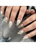 【6月11日限定】Jrネイリスト ハーフチップ10本+90分アート17600円→7000円
