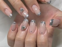 ネイルズカフェアン 飾磨店(nails cafe an)/スカルプ長さだし ¥13750