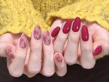 ルミエレヴァ(Lumiereva)/お花手描きアート