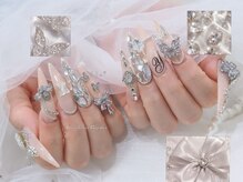 アモーレ 心斎橋店(amore)の雰囲気（オーダーチップもご好評です☆カラーパーツの種類も豊富です）