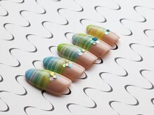 アデリー(ADELIAE)/単色カラー ＋ エアブラシ