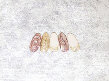 ティーエヌ 名古屋矢場町店/デザインネイル￥7980