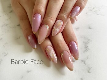 バービーフェイス 恵比寿(Barbie Face)/マグネットニュアンスネイル