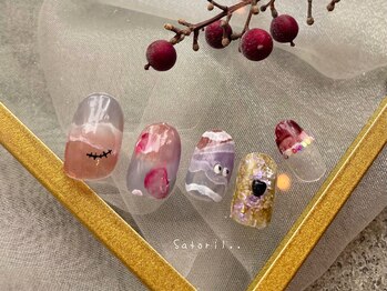 サトリネイルルーム 西宮北口(satori nail room)/ハロウィンデザイン#◆/°