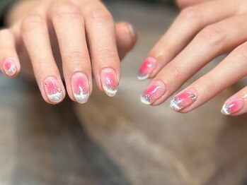 リバティミューズ 福島矢野目店(Liberty Muse)の写真/★定額ネイル★豊富なサンプルから一本一本丁寧に施術!モチの良さ◎あなたの理想の指先を叶えます♪