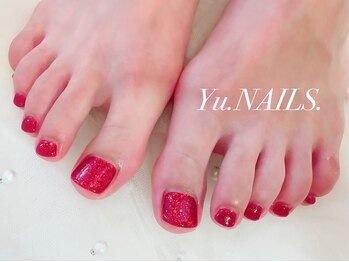 ユーネイルズ 恵比寿(Yu.NAILS.)/フットバスケア付き◎フラッシュ