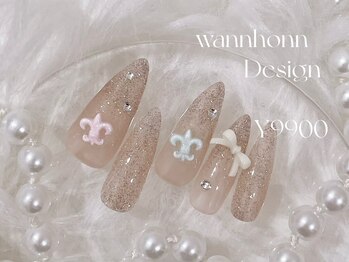 ネイルアイラッシュヴィヴォーグ(Vivogue)/定額デザイン【ワンホンネイル】