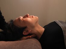 スイミンテラス 廿日市店/ドライヘッドスパ施術風景