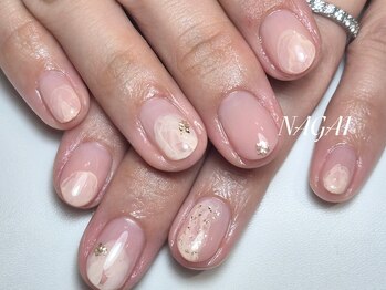 春のオフィスネイルデザイン☆