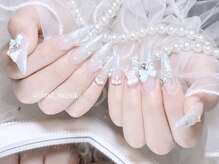 リンドネイル バイ モカ アンド ララ(Lind nail by moca and LaLa)/【mizuki】ガーリーネイル