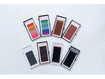 ビューティーアイラッシュ 近鉄生駒店/【カラーエクステ】毛質の種類☆