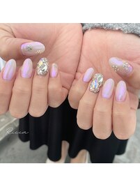 オーロラnail☆