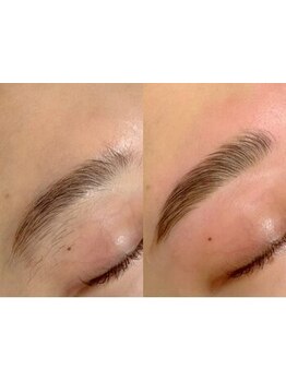 アイブロウメニューがあるサロン