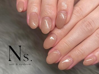 エヌエス ネイルアンドアイブロウ(Ns)/シンプルネイル♪