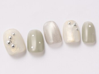 透け感ニュアンス　￥6500