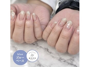 eccoネイル万代の写真/【忙しい働く女性やママにも大人気】オフィス・日常に馴染む上質ワンカラーが通い放題!