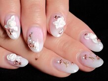 ネイルサロン ミリィー(Nail Salon MiRy)/ブライダルネイル♪ジェル¥12100