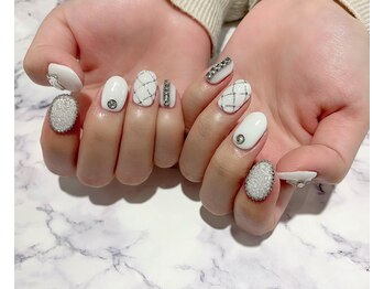 ネイルキュート アンド クールラッシュ 亀有店(nailcute & CoolLash)/キルティングネイル