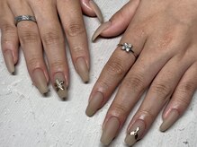 ネイルアンドアイラッシュサロン レア 錦糸町店(Lea)/ワンカラー+アート