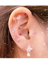 ビューティスペースグリッター(beauty space Glitter)/耳つぼジュエリー☆