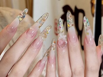 ミィスネイル(MxS Nail)の写真/《初回オフ無料&ケア込み》シンプルでも大人可愛いネイルを♪まずはシンプルなワンカラー,マグネットから◎