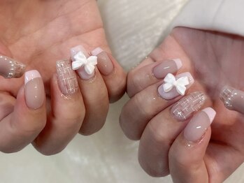 グリンプス 大濠店(Glimpse)の写真/上品×トレンドのアートが豊富◎奥行きマグネットで周りと差がつく理想の手元へ導きます♪