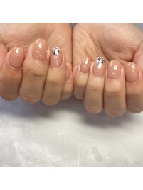 ワンポイントネイル