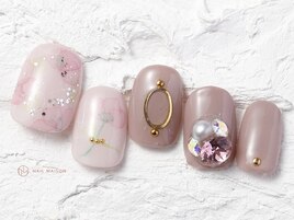 水彩フラワーブライダル￥9000