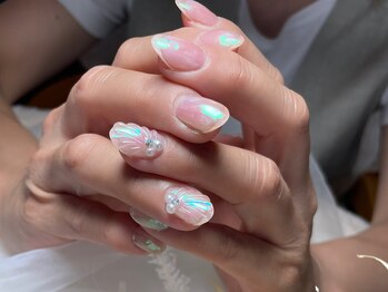 サロンドフォーエイチ(salon de 4H)/夏はオーロラマーメイド！！