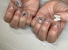 ブランシュ(BLANCHE)/キラキラうめつくしネイル