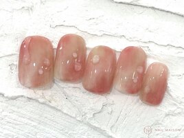 ぷっくりモモネイル¥10550