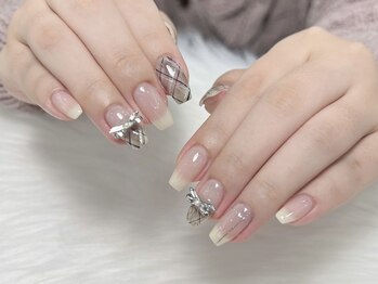 エコー(Echo)/チェックネイル