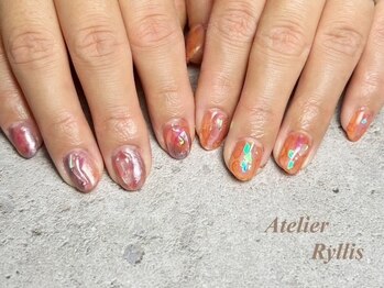 アトリエ リリス(Atelier Ryllis)の写真/自分好みのオシャレなデザインが叶う！いつものファッションやその日の気分に合わせた自分へ♪