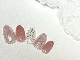 ニュアンスネイル/ピンクネイル