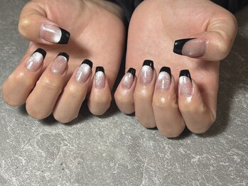 リベロネイル(Libero Nail)/マグネット×フレンチ