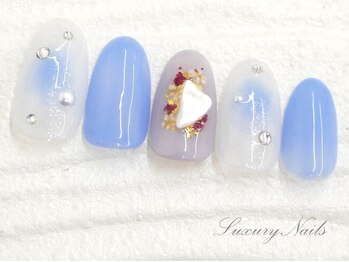 ラグジュアリーネイルズ カワグチ(Luxury Nails Kawaguchi)/キラキラ*ニュアンスNail