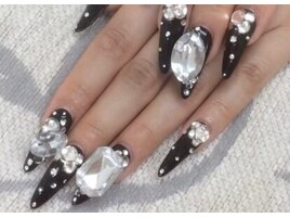 スカルプアートつけ放題¥12300