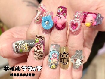 ネイルマフィア 原宿(NAIL MAFIA)/痛ネイル/キャラネイル/アニメ
