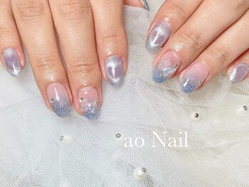 アオネイル(ao Nail)/ハートマグネット　フラッシュ