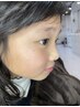 小学生まつ毛パーマ☆