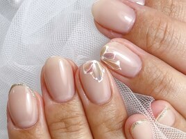 お花ネイル銀座フィルイン