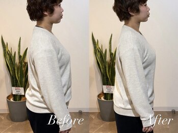 ハクト(Hakuto)/Before/After