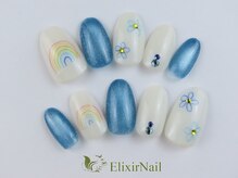 エリクサーネイル 池袋(Elixir Nail)/定額a シンプル/クーポン使用