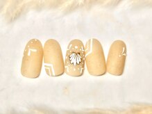ネウィ ネイル 銀座(newi nail)/パラジェル　貝殻ネイル